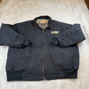 Pella Rugged Outdoor Clothing Jacket Mens 2X Generating Station Black Work